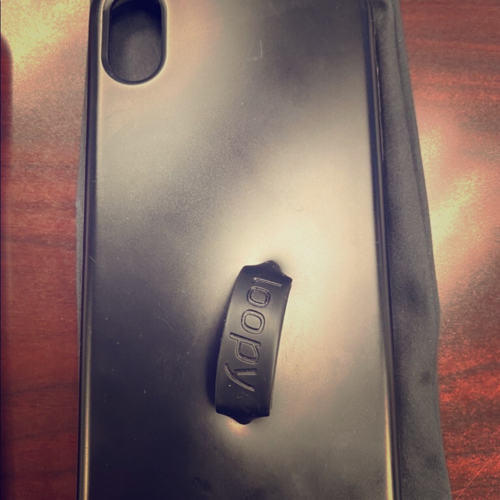 Loopy Case - iPhone XS Max - Stealth Black